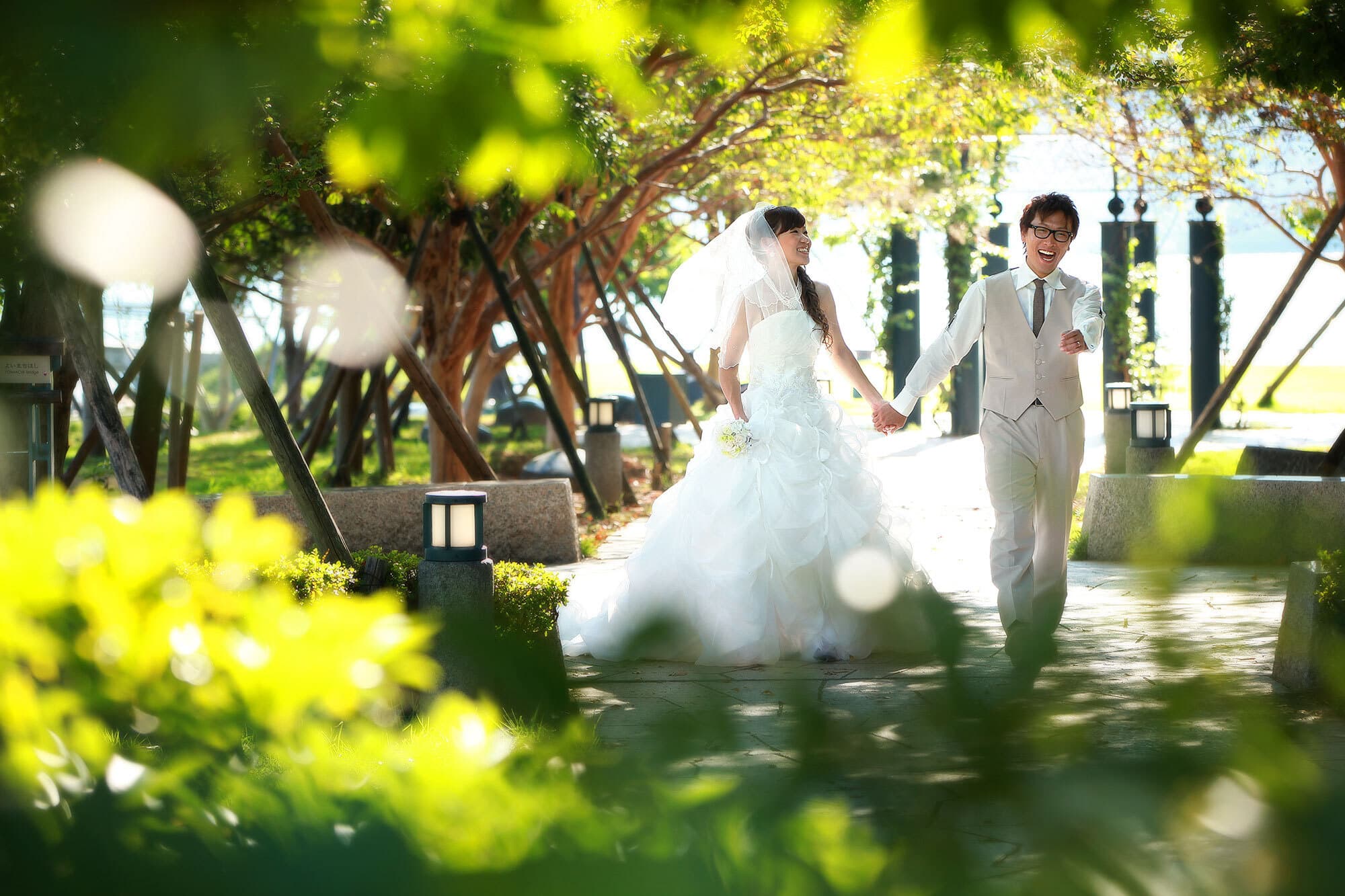 長崎市で結婚式の前撮りロケーション撮影