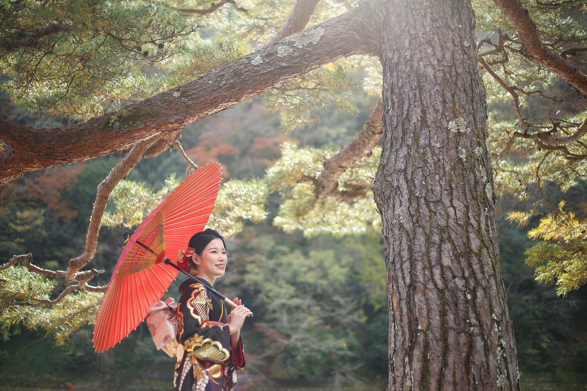 京都で成人式の前撮り撮影
