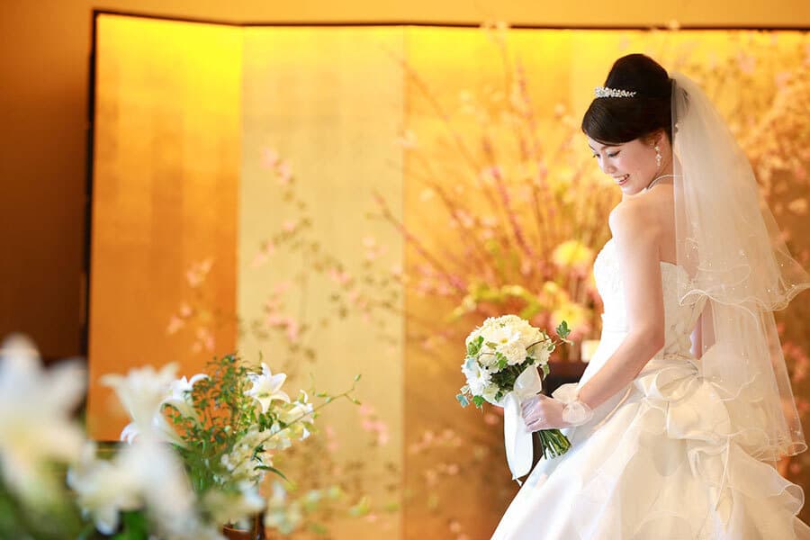 菊水楼の結婚式撮影