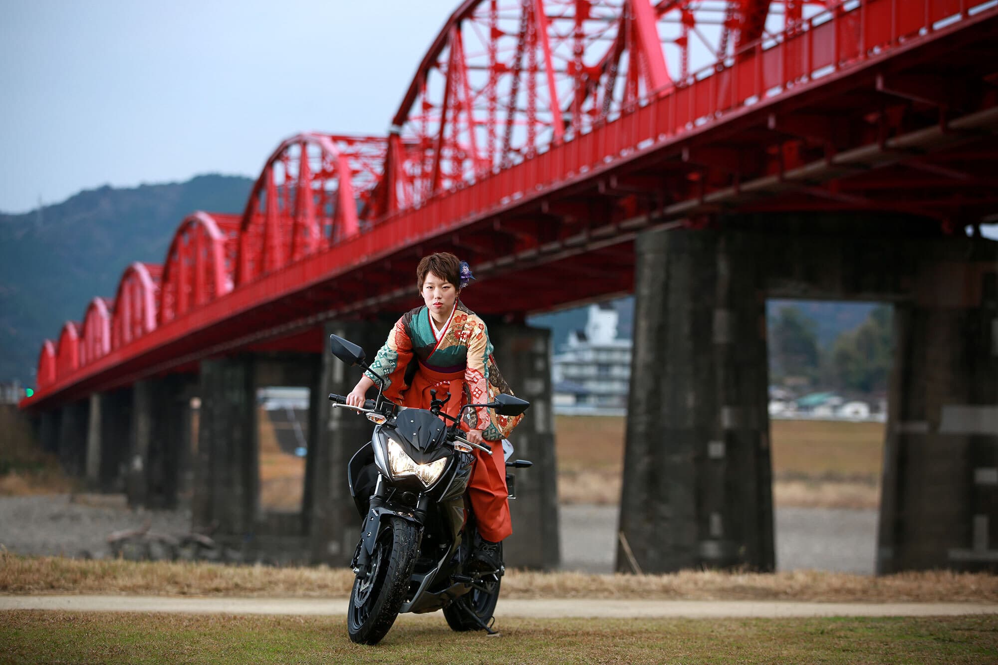 高知県四万十市で成人式ロケーション撮影