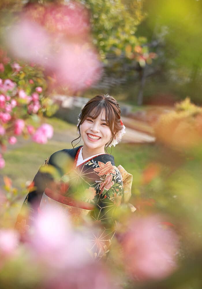 高槻市で成人式ロケーション撮影