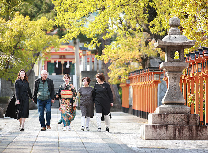 豊中市で成人式のロケーション撮影