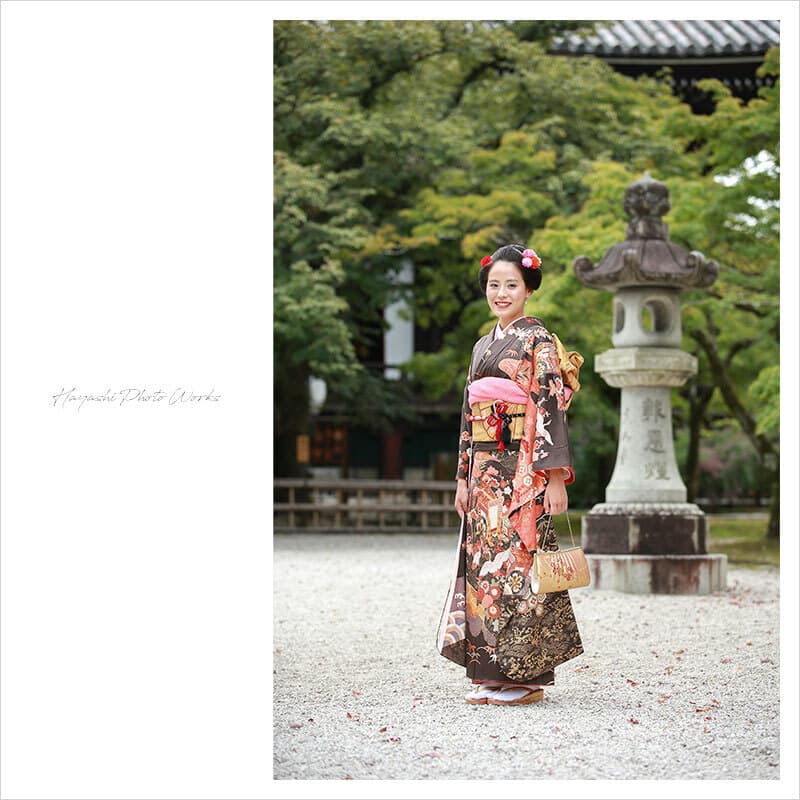 京都の地元で成人式ロケーション撮影