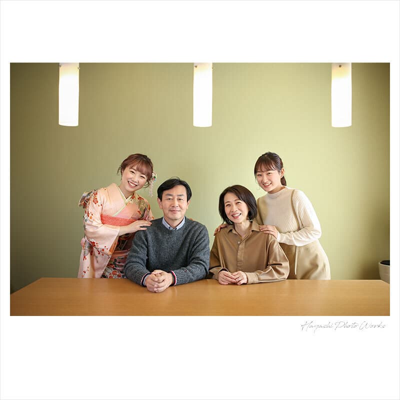 京都の地元で成人式ロケーション撮影