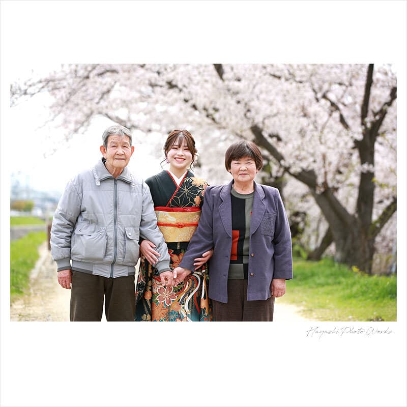 高槻市で成人式ロケーション撮影