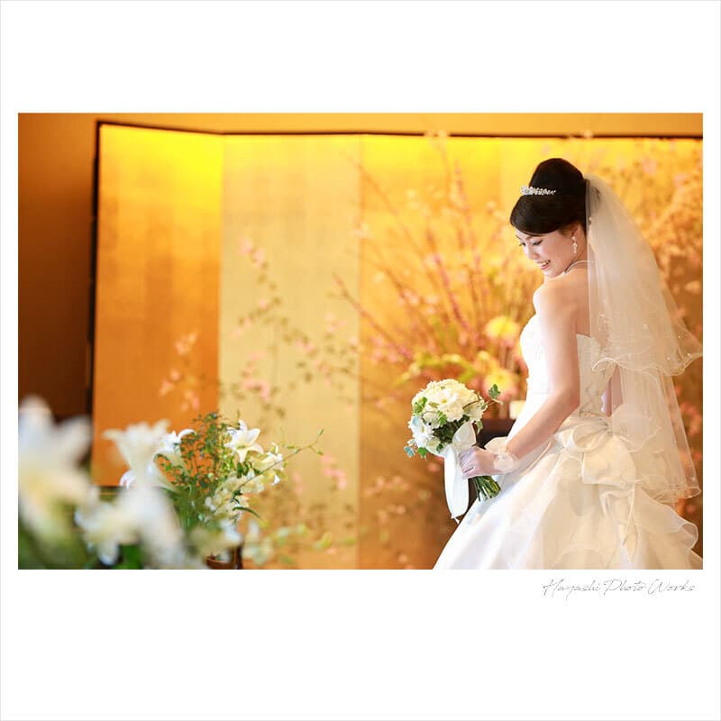 菊水楼の結婚式撮影