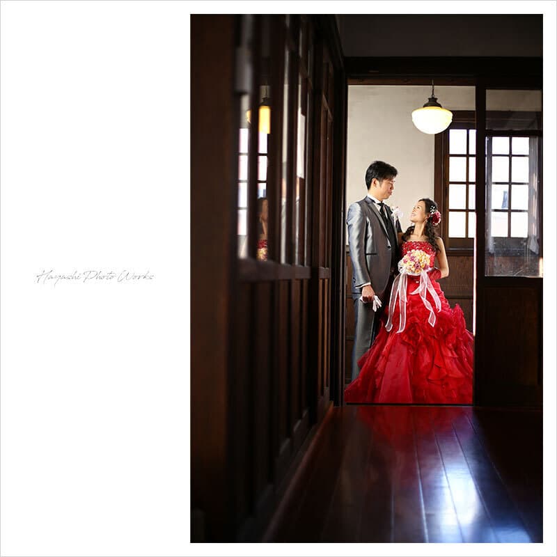 伊賀市で結婚式撮影