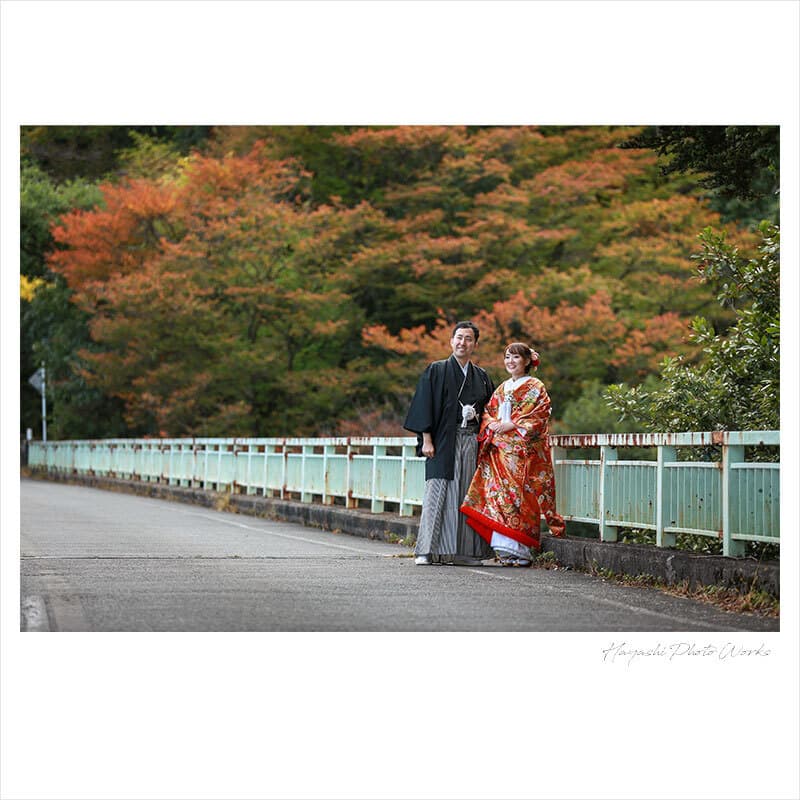 三重県鈴鹿市で前撮りロケーション撮影