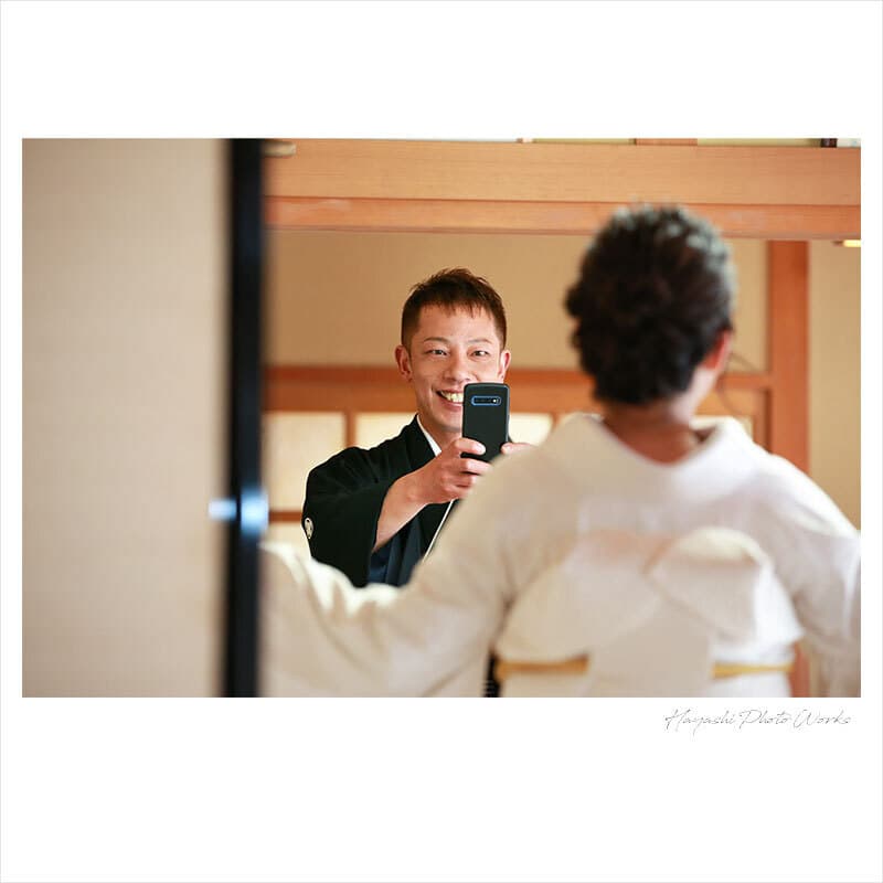 岡山県英田郡西粟倉村で前撮りロケーション撮影