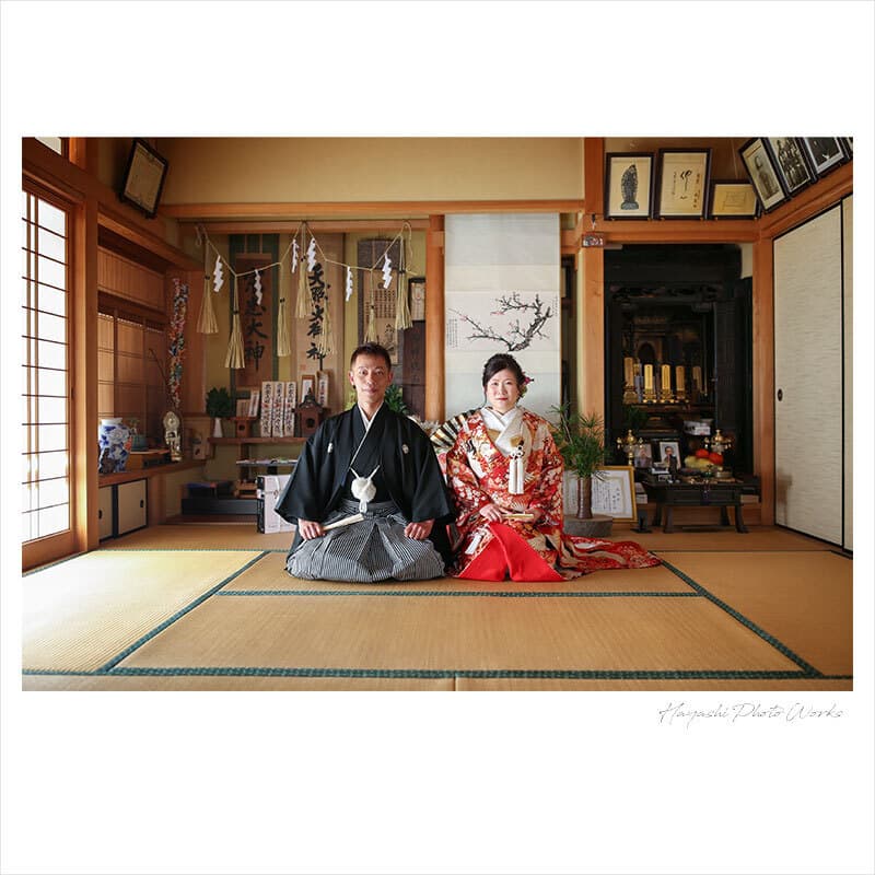 岡山県英田郡西粟倉村で前撮りロケーション撮影