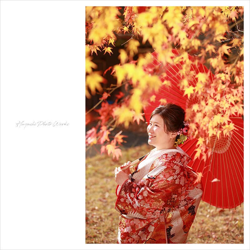 岡山県英田郡西粟倉村で前撮りロケーション撮影