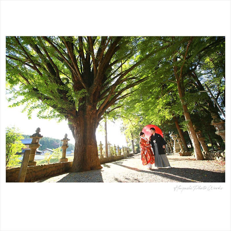 三重県名張市で結婚式前撮り撮影