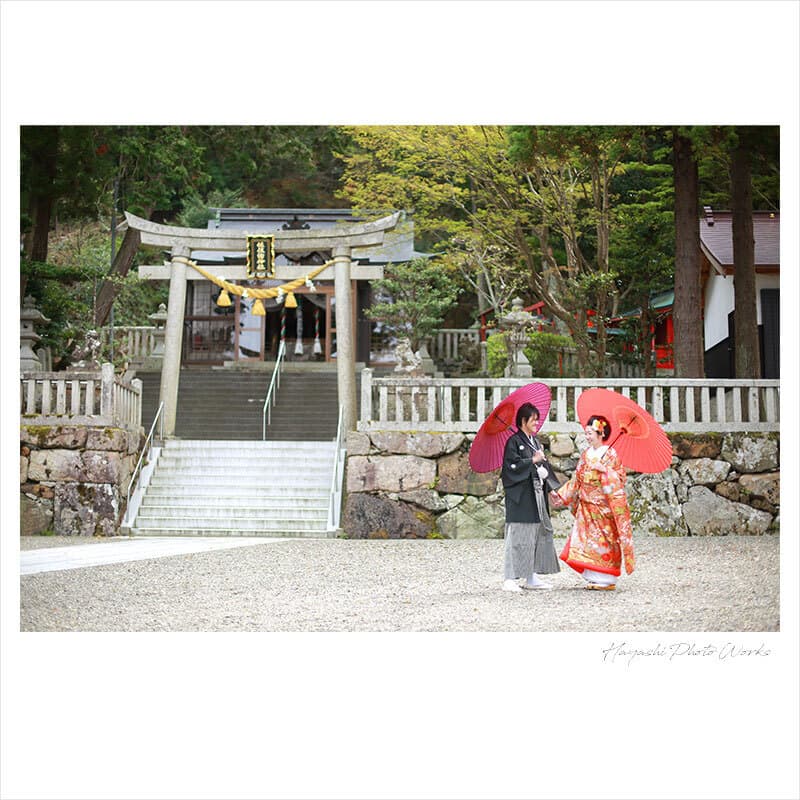 福井県高浜町で結婚式前撮り撮影