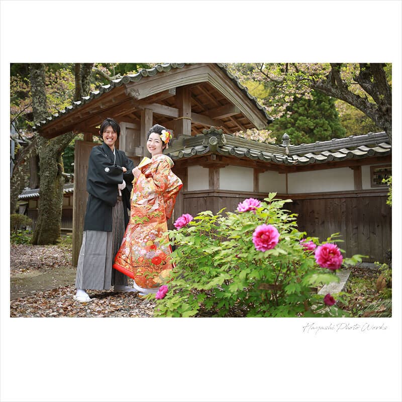 福井県高浜町で結婚式前撮り撮影