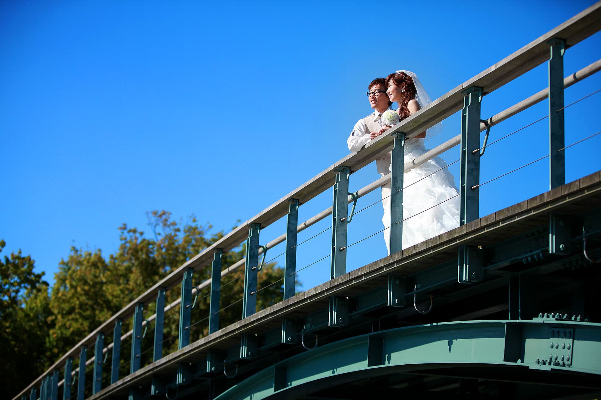 長崎市で結婚式の前撮りロケーション撮影