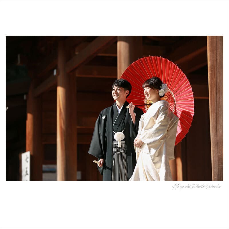 橿原神宮で前撮り撮影