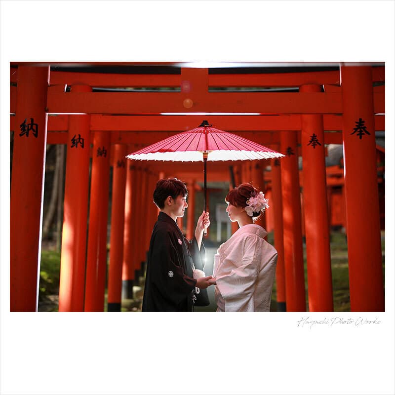 橿原神宮で前撮り撮影