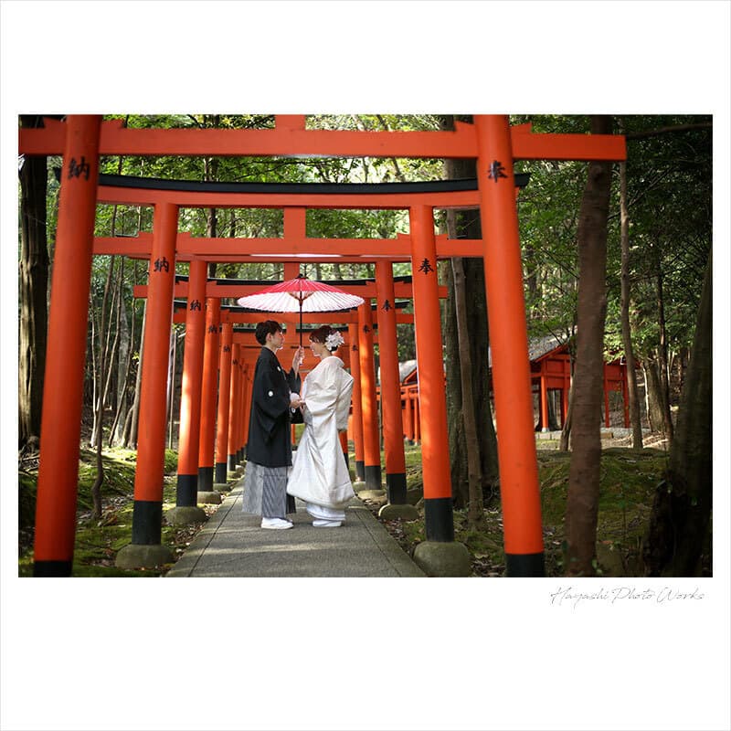 橿原神宮で前撮り撮影