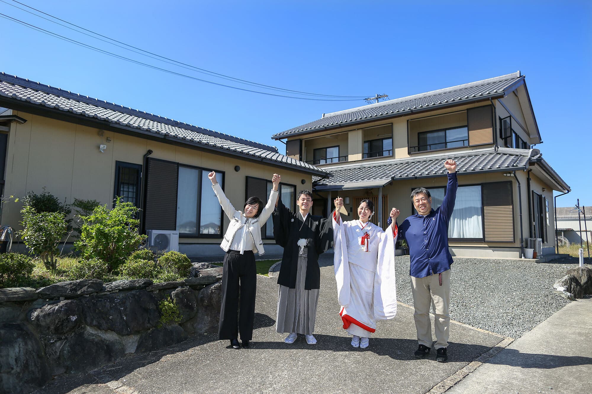 地元で前撮りロケーション撮影