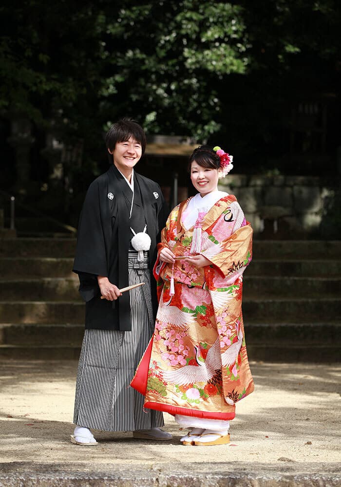 葛城市笛吹神社前撮りロケーション撮影