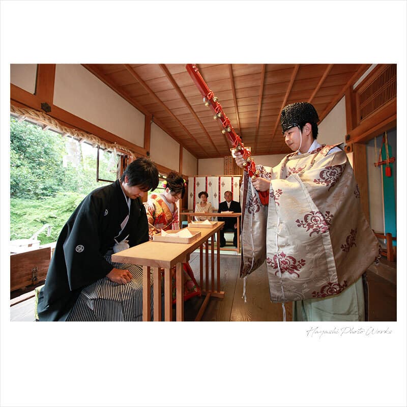 葛城市笛吹神社前撮りロケーション撮影