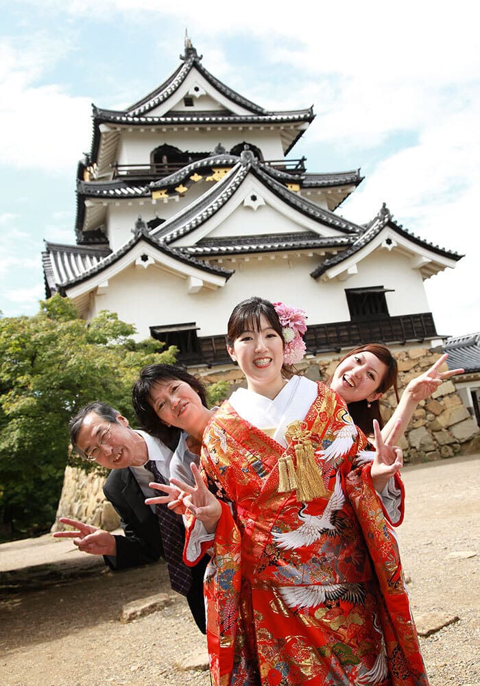 彦根市で前撮りロケーション撮影