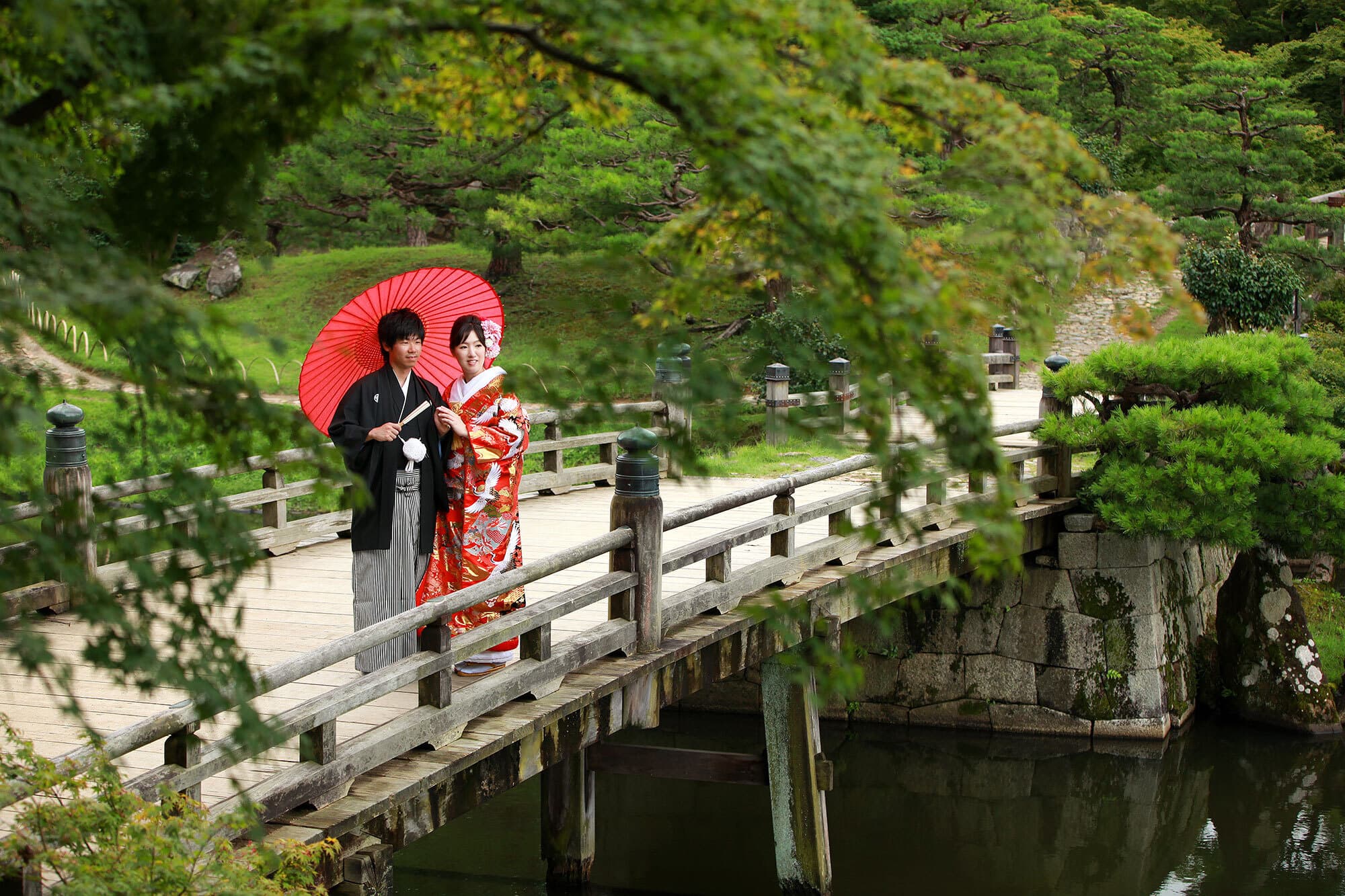 彦根市で前撮りロケーション撮影