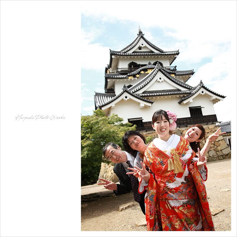 彦根市で前撮りロケーション撮影
