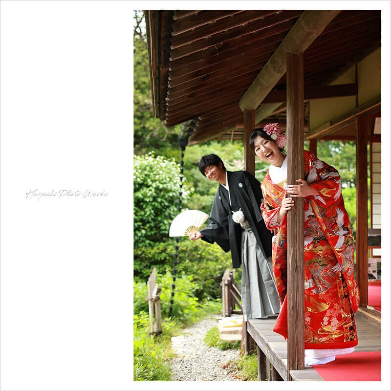 彦根市で前撮りロケーション撮影