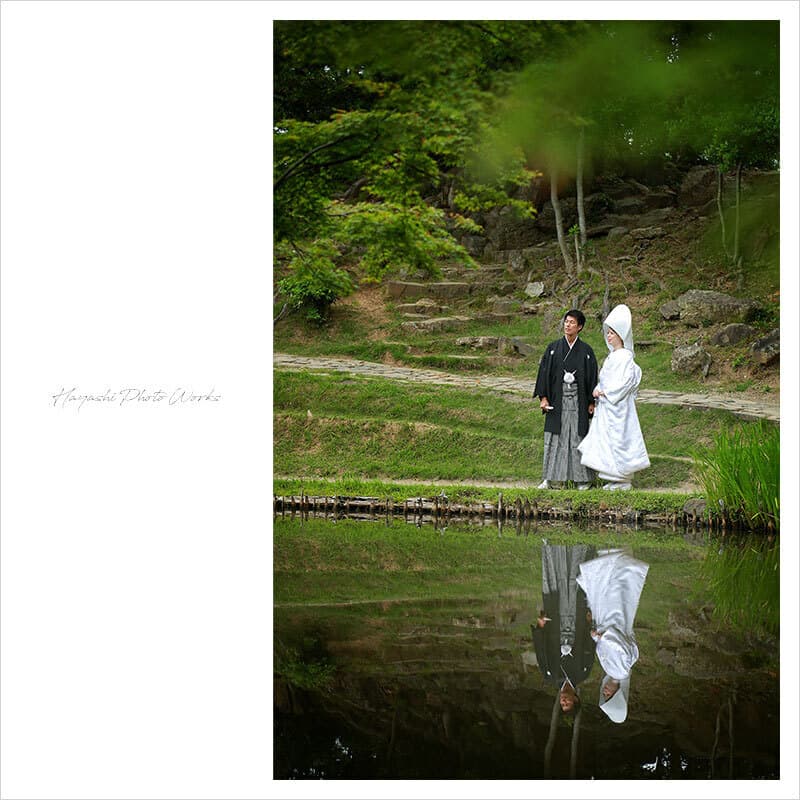 彦根城前撮りロケーション撮影