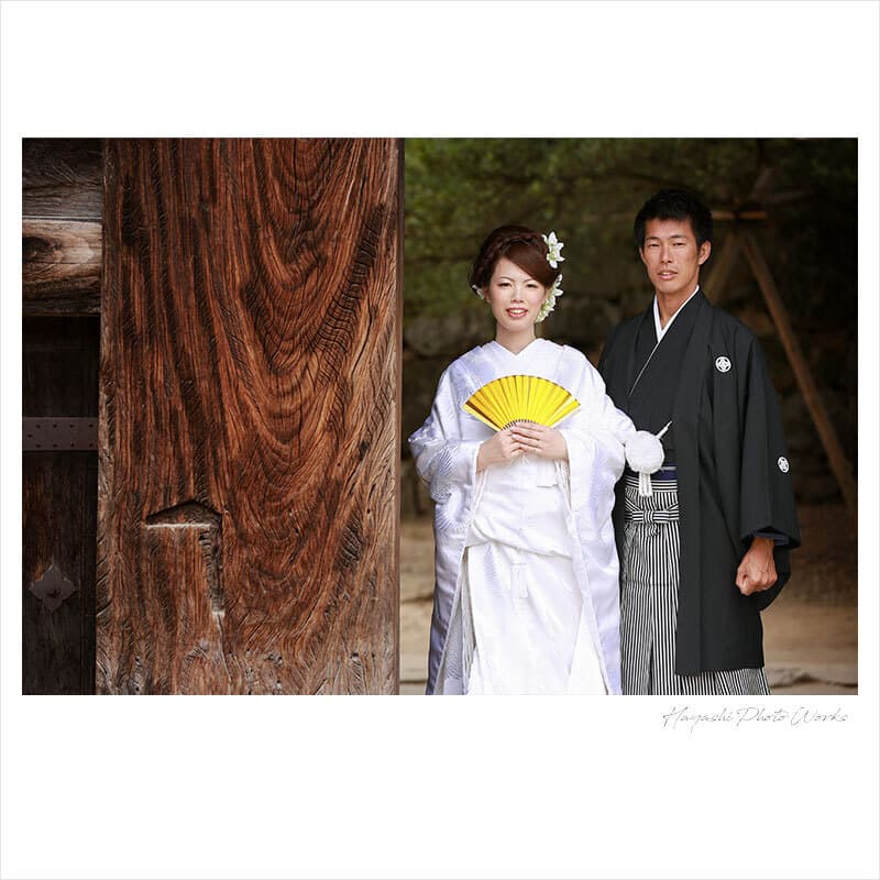 彦根城前撮りロケーション撮影