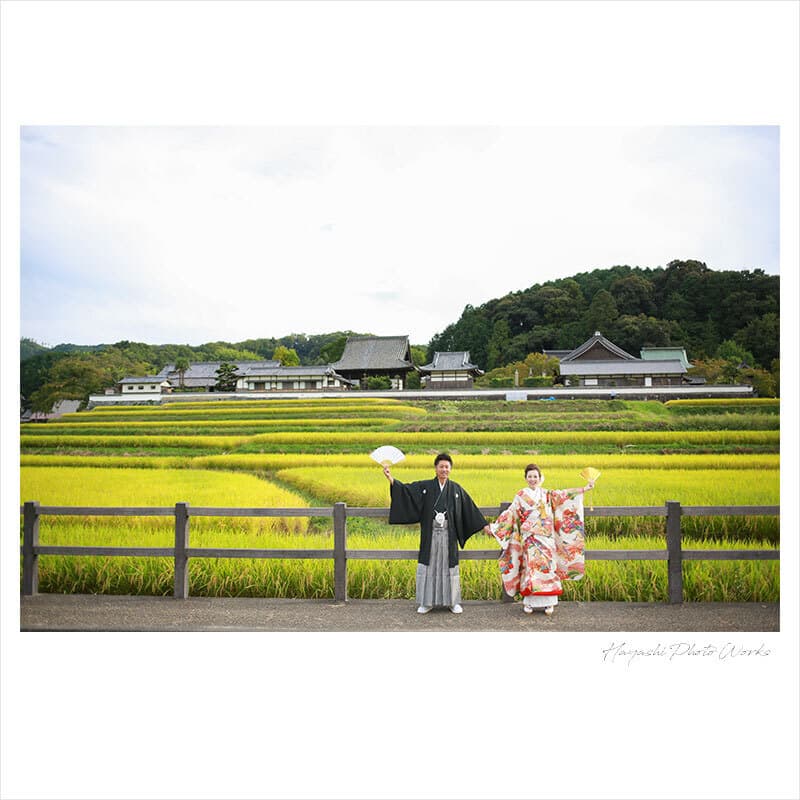 明日香村でロケーション撮影