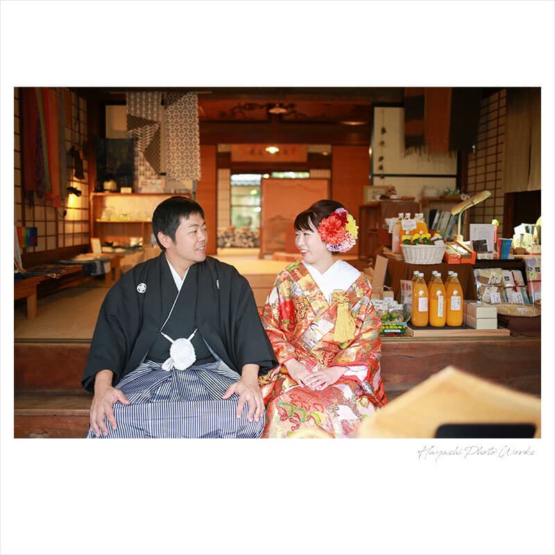 熊野市で前撮りロケーション撮影