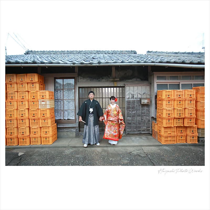 熊野市で前撮りロケーション撮影