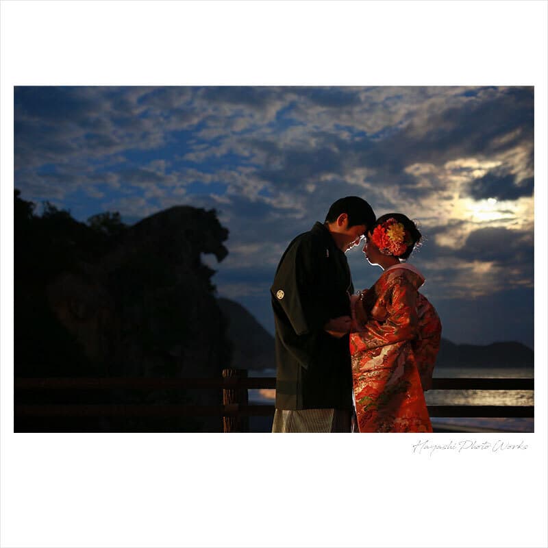 熊野市で前撮りロケーション撮影