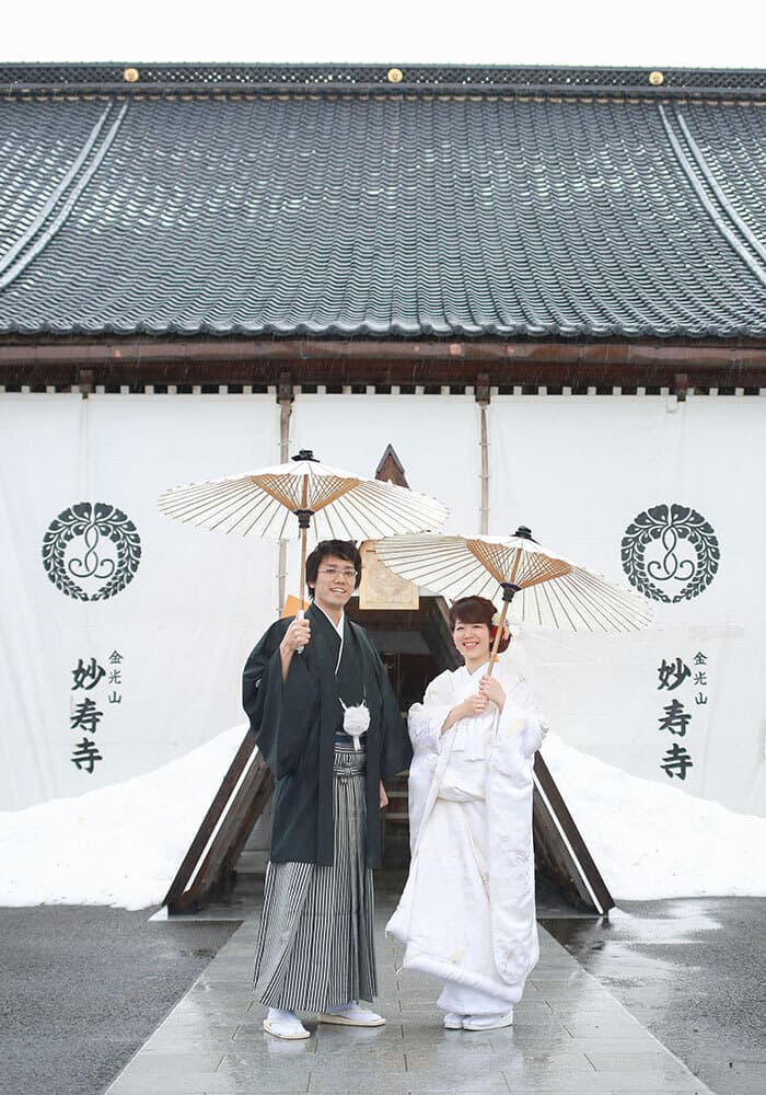 福井県美浜町で前撮りロケーション撮影