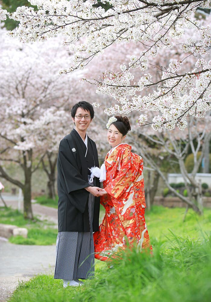 奈良県斑鳩町で地元前撮りロケーション撮影