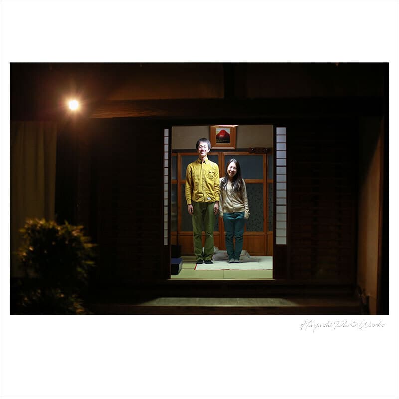 奈良県斑鳩町で地元前撮りロケーション撮影