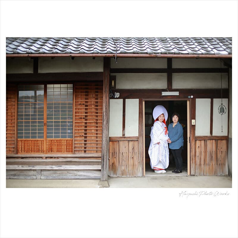 奈良県斑鳩町で地元前撮りロケーション撮影