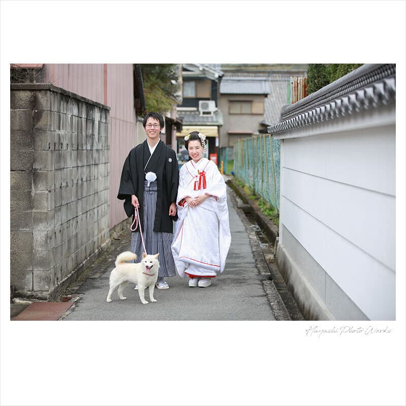 奈良県斑鳩町で地元前撮りロケーション撮影