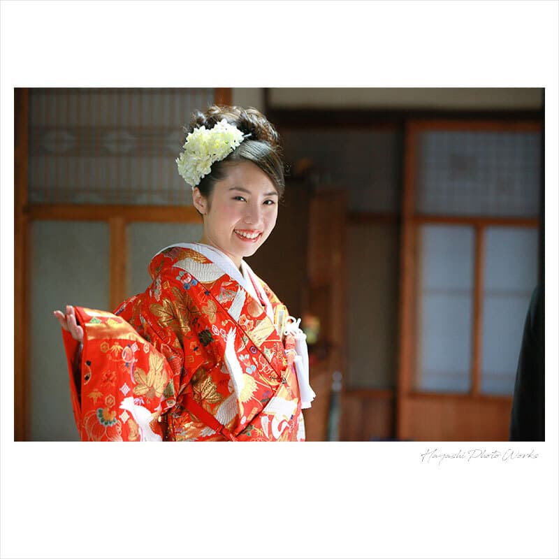 奈良県斑鳩町で地元前撮りロケーション撮影