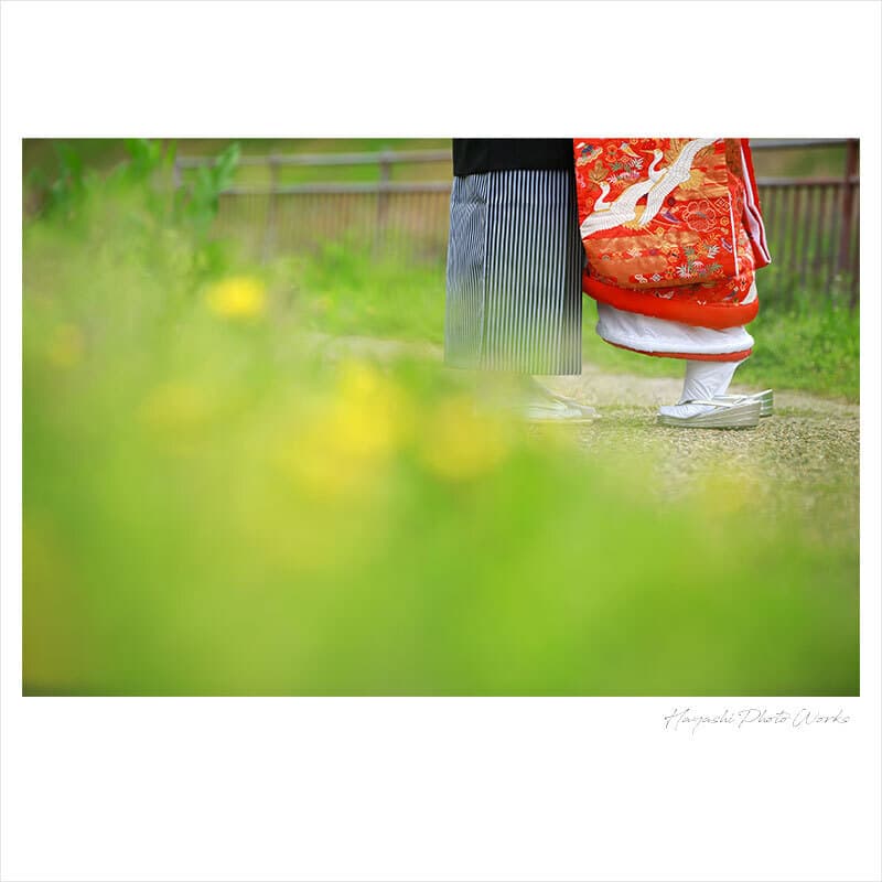 奈良県斑鳩町で地元前撮りロケーション撮影