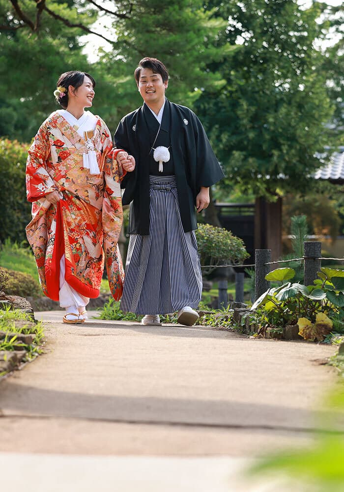 東京都世田谷区で前撮りロケーション撮影