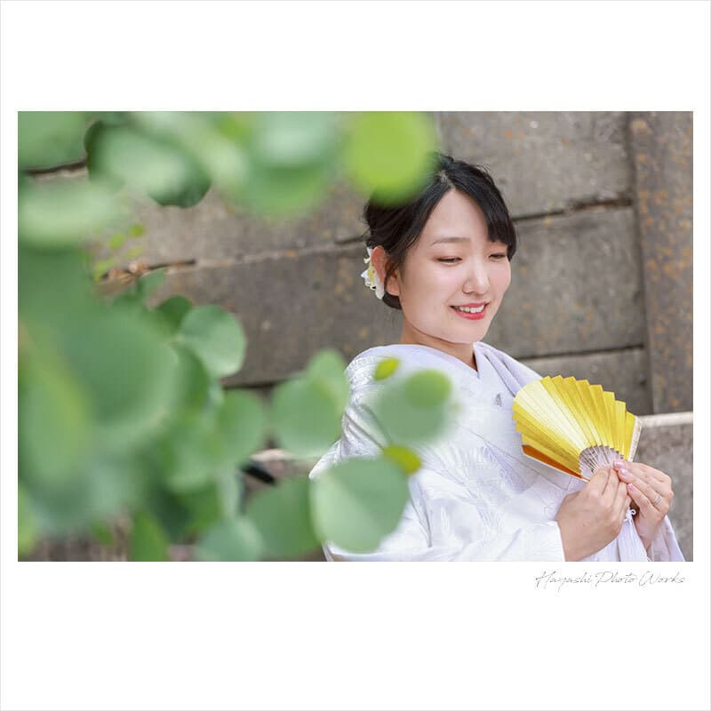 東京都世田谷区で前撮りロケーション撮影