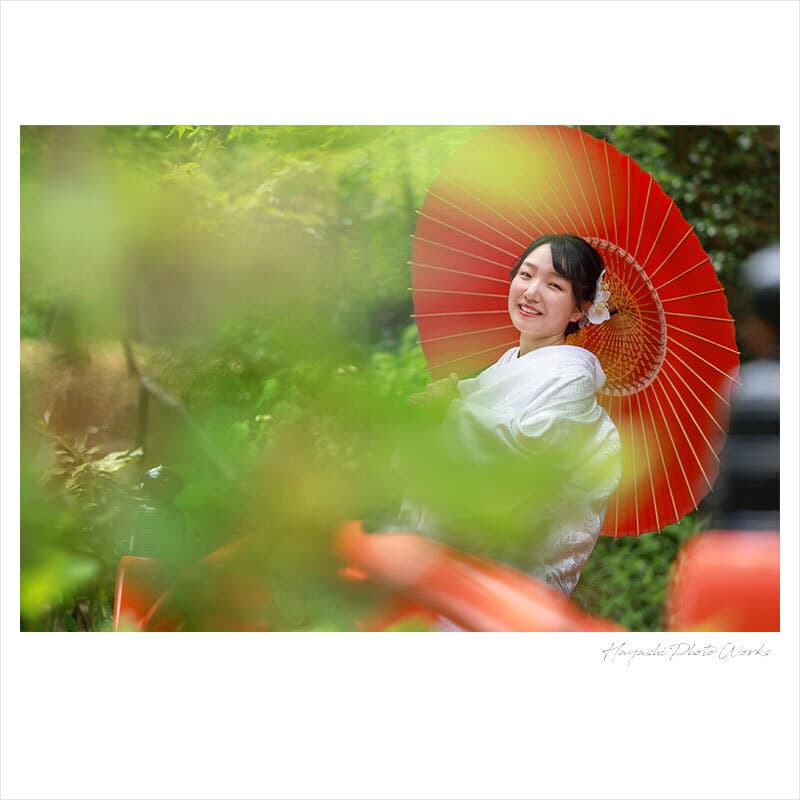 東京都世田谷区で前撮りロケーション撮影