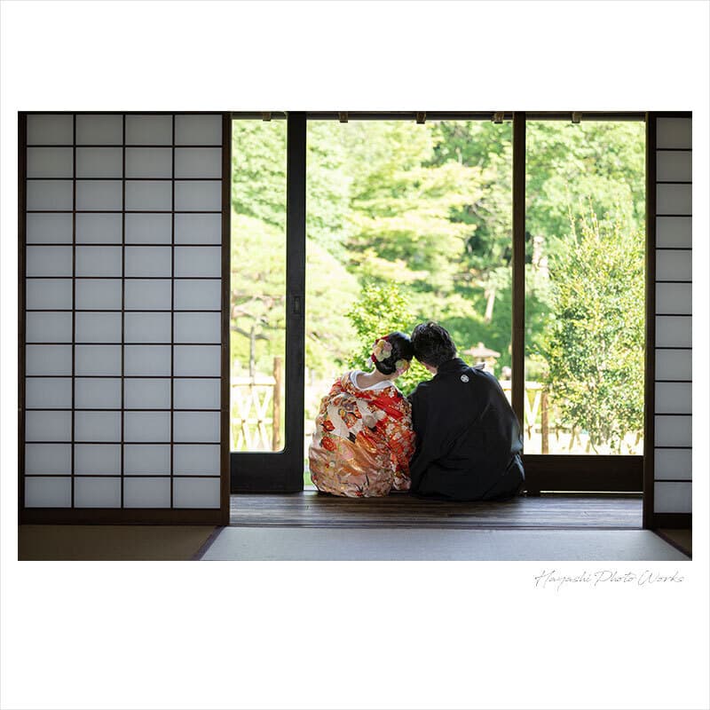 東京都世田谷区で前撮りロケーション撮影