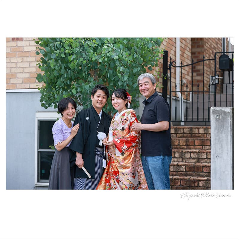 東京都世田谷区で前撮りロケーション撮影